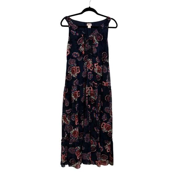 Style & Co. Dresses & Skirts - Size Small Style & Co. Women's Sleeveless Floral Tiered Chiffon Maxi Dress